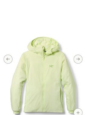 Arc'teryx LT Atom Insulated Hoody - Women's Large Shincha Mint Green